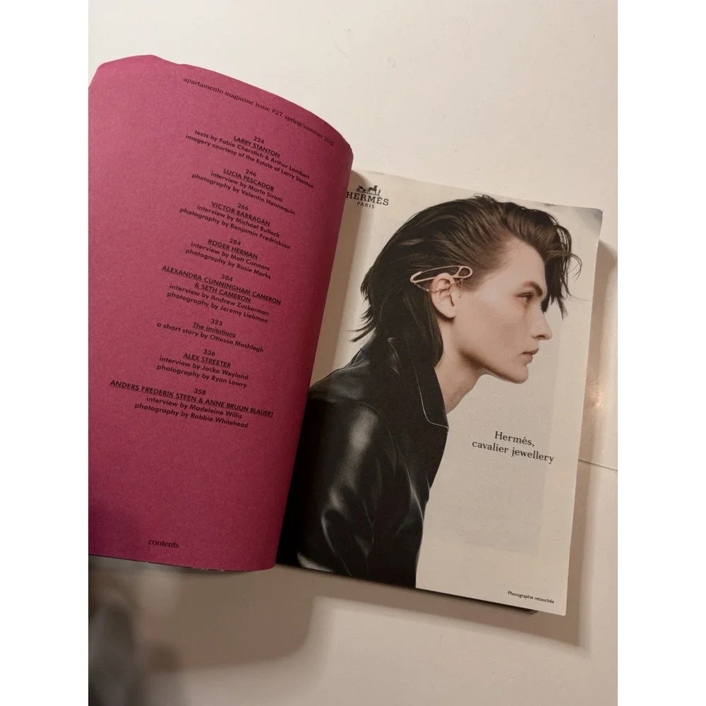 APARTAMENTO  BOOK MAGAZINE  SOFT COVER  #27 SPRING SUMMER 2021